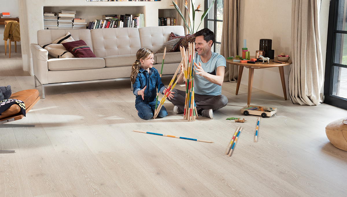 得高進(jìn)口地板:易清潔，快人一步！ 1